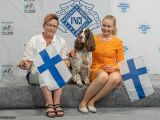 Ella Ruuni voitti Junior Handler Suomenmestaruuden